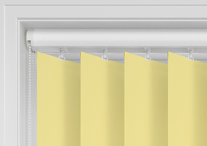Trinity (Blackout), Daffodil Yellow - Vertical Blind - Image 12